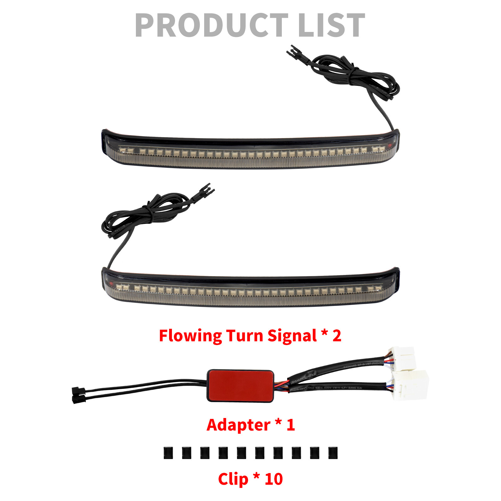 Saddlebag Turn Signal LED Light Somke Lens For Harley Road Electra Glide 08-2013