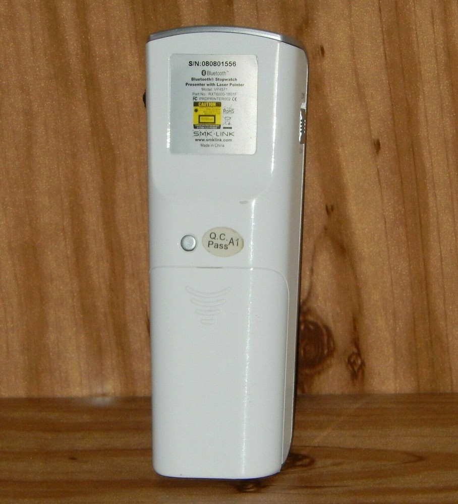 Bluetooth Stopwatch Presentation Remote for Mac VP4571 Laser Pointer