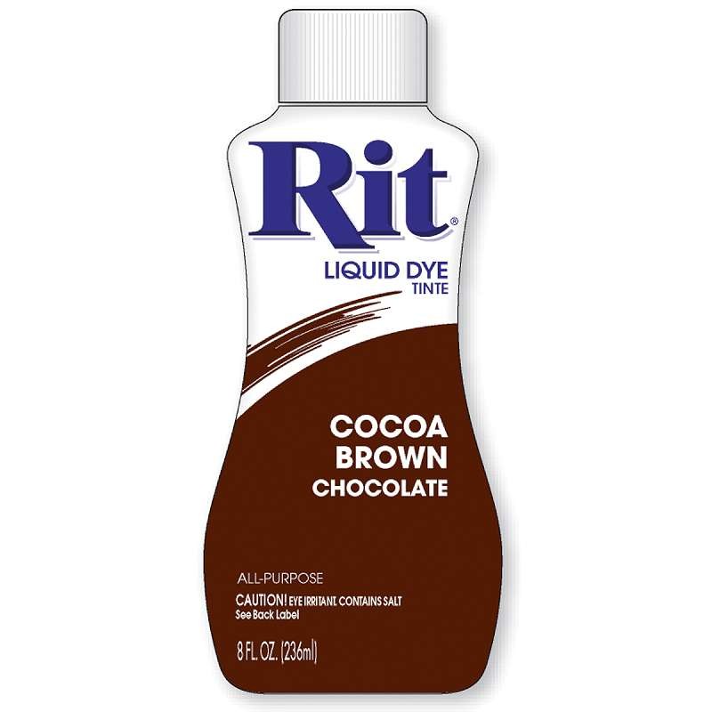 Rit Dye Liquid 8oz Cocoa Brown