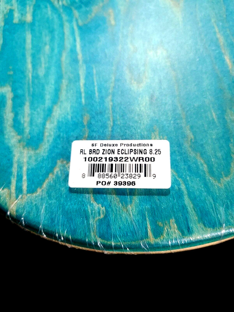Zion Wright Real Eclipse Skateboard Pro Model 8.25" Deck *New in Shrink*