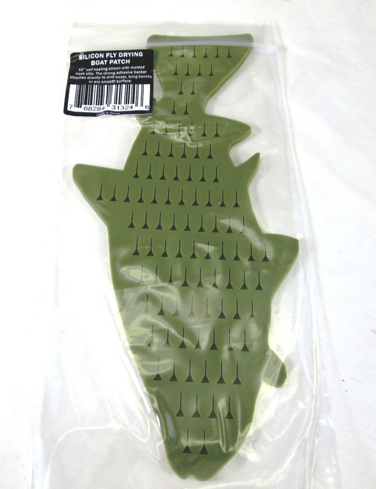 Silicon "Trout-Shaped" Boat Patch