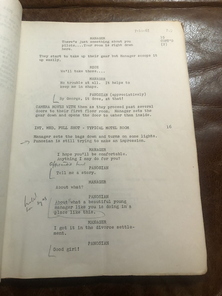 THE LIEUTENANT VIntage TV SCRIPT
