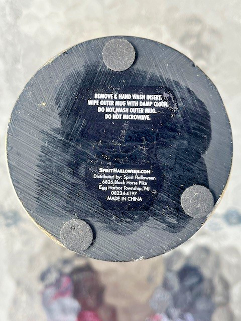 Gothic Noir Skull Goblet