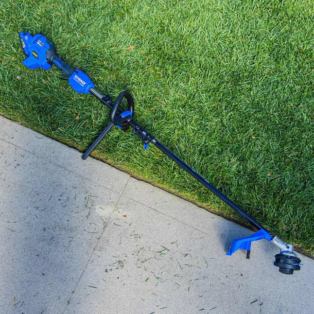 KOBALT 24V 15" Split Shaft Battery String Trimmer Attachment Capable 4.0 Ah