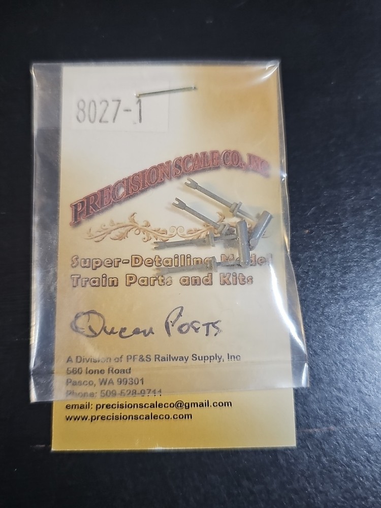 Precision Scale #8027-1 Queen Posts O Scale