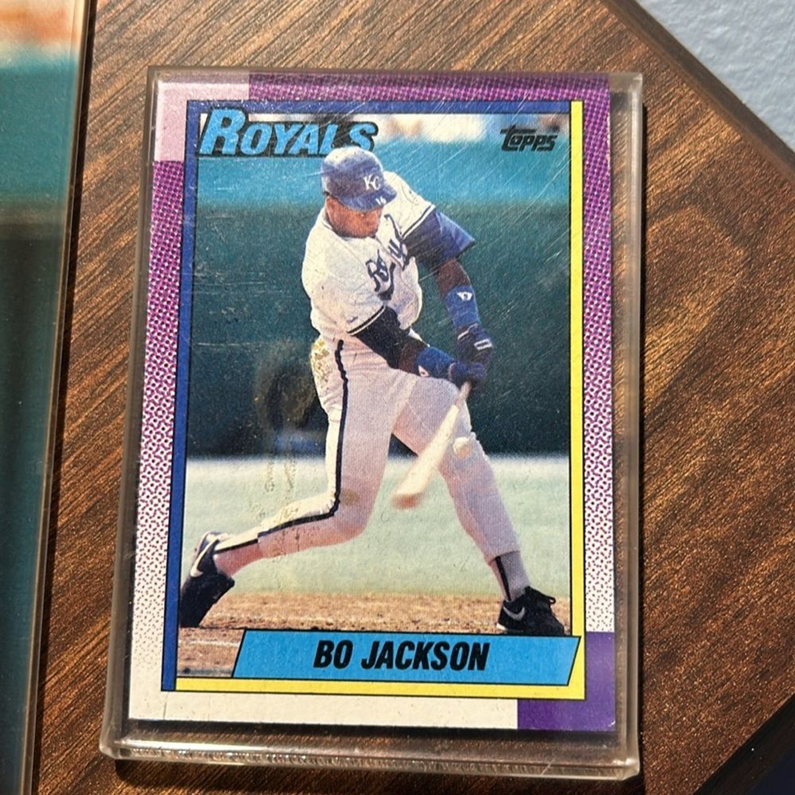 Bo Jackson Royals Plaque