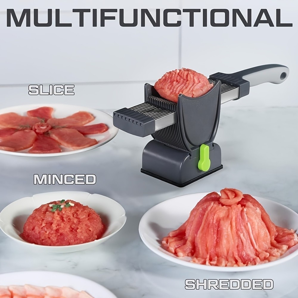 Fresh Meat Slicer Cutter Multi Blade Kitchen Tool Beef Pork Cutting Device