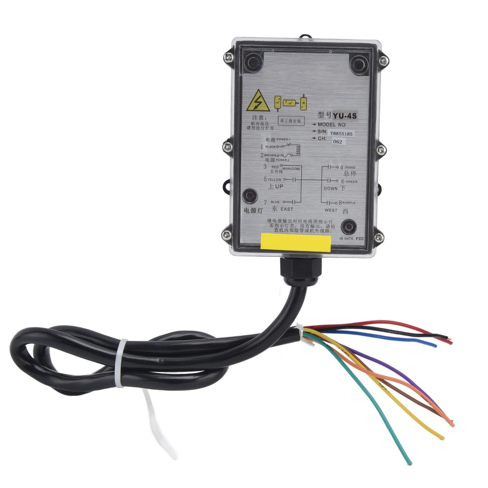 Industrial Remote Control Switch Transmitter Kit Single Handle For Electric