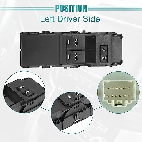 ACROPIX Front Left Driver Side Power Window Switch Fit for Dodge Challenger