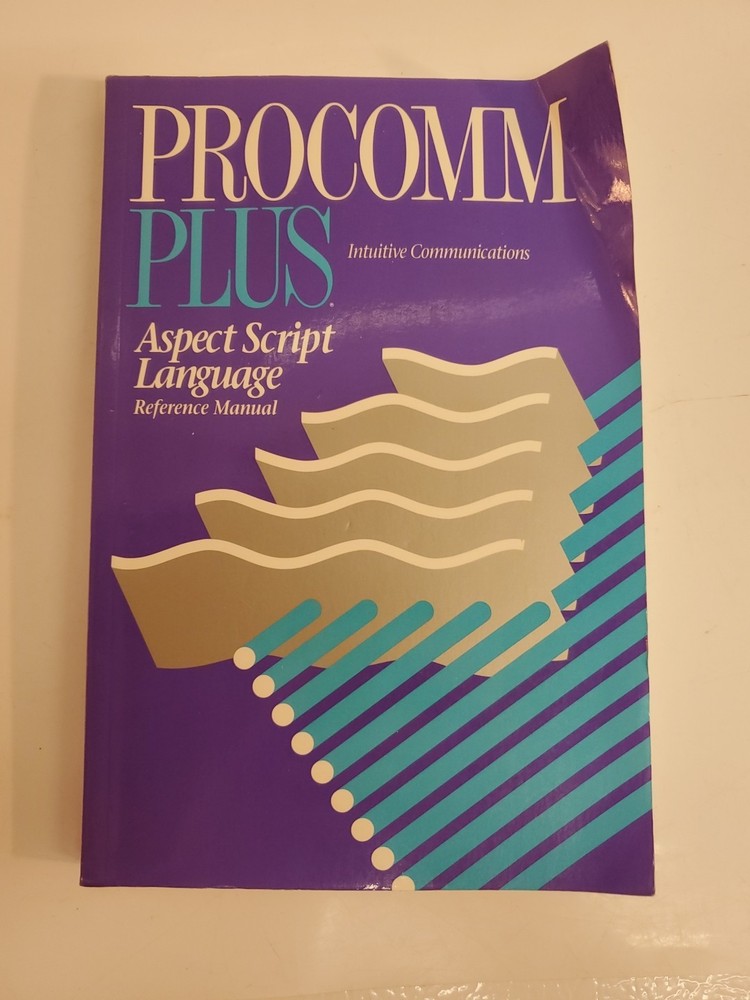 PROCOMM PLUSS-USER MANUAL-1991