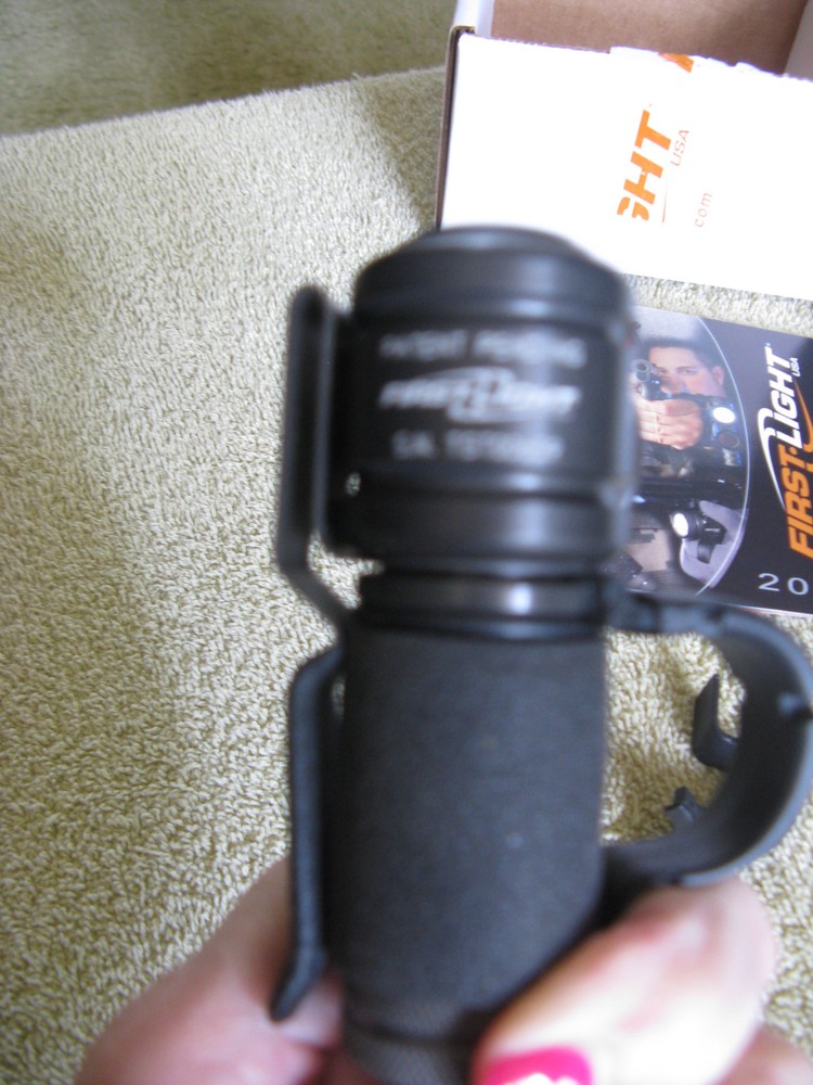 Tactical Light First-Light Tomahawk LP 90 Degree Bezel Black NEW