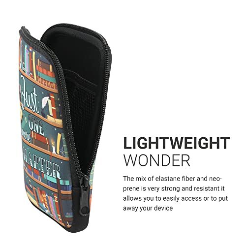 Neoprene e-Reader Pouch Size 6" eReader - Universal eBook Sleeve Case with