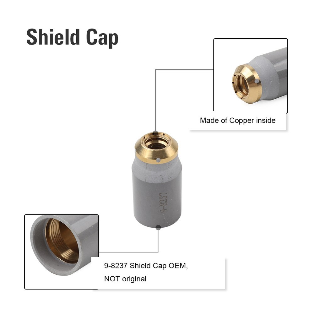 1pc 9-8237 Shield Cap for SL60/100 Torch Cutmaster 52 Cutter