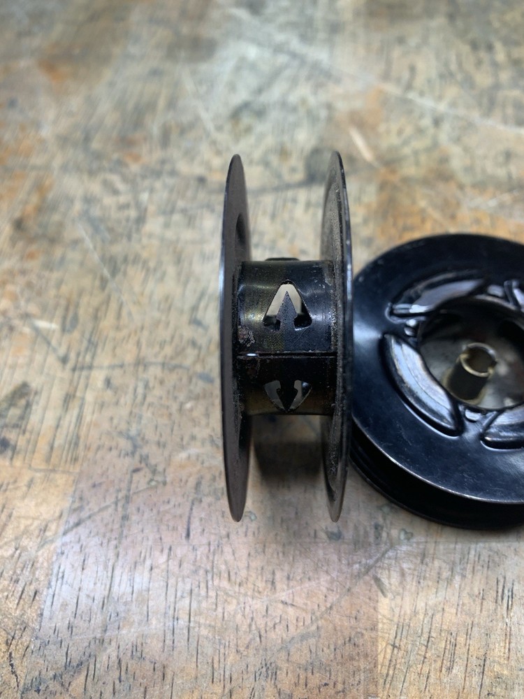 L C Smith Metal Typewriter Spools