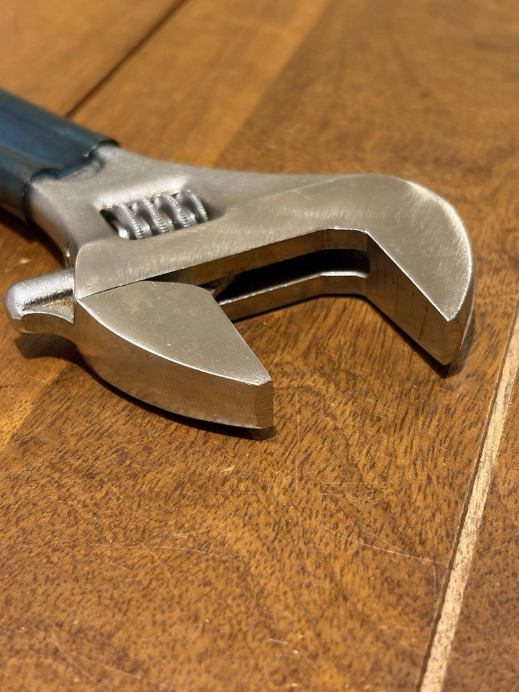 Vintage Klein Tools Adjustable Wrenches 8” 10” 2pcs