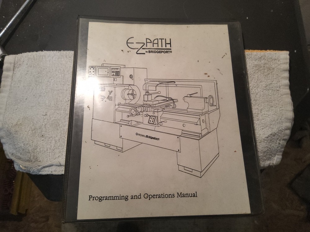 BRIDGEPORT ROMI EZ-Path  PROGRAMING & OPERATIONS Manual