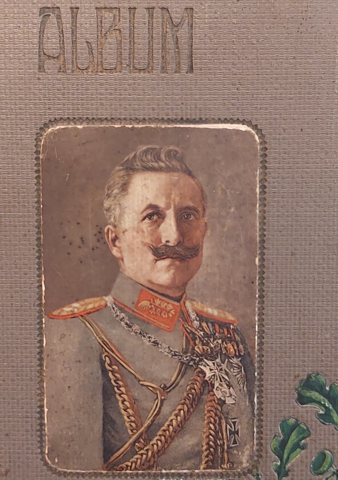 GERMAN WW1 PHOTO ALBUM KAISER WILHELM PATRIOTIC GERMANY WWI PERFECT CONDITION