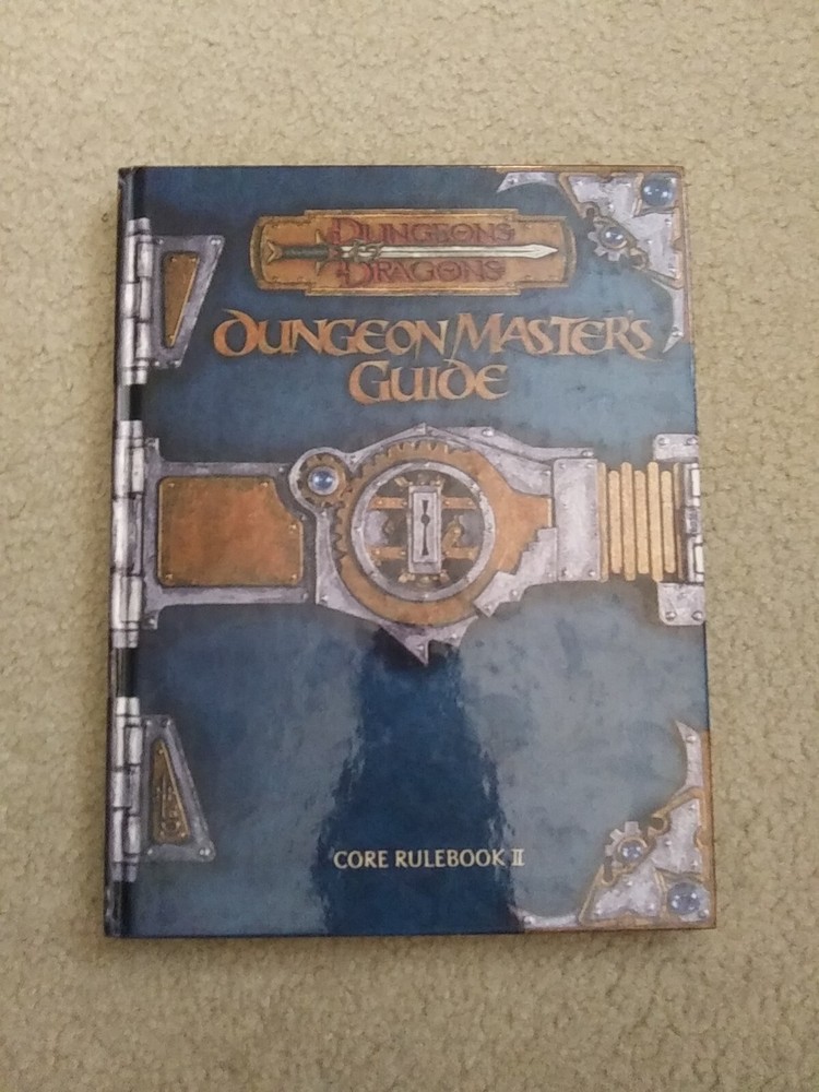 D&D Dungeon Master's Guide - Core Rulebook II (3rd, 2000) VG+C First Printing