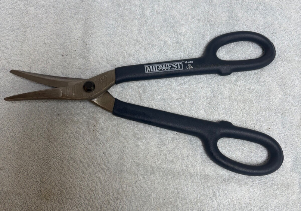 Midwest Snips  12"  Tin Snips P127D  USA