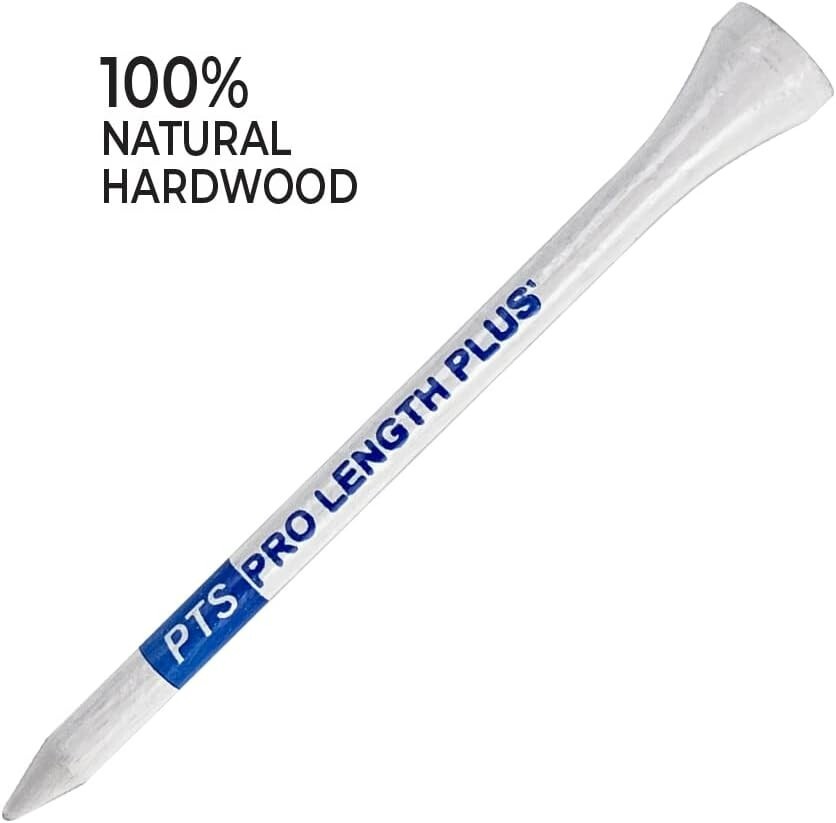 Pride Professional Tee System ProLength Plus Tee, 3-1/4-Inch, 75 Count Bag