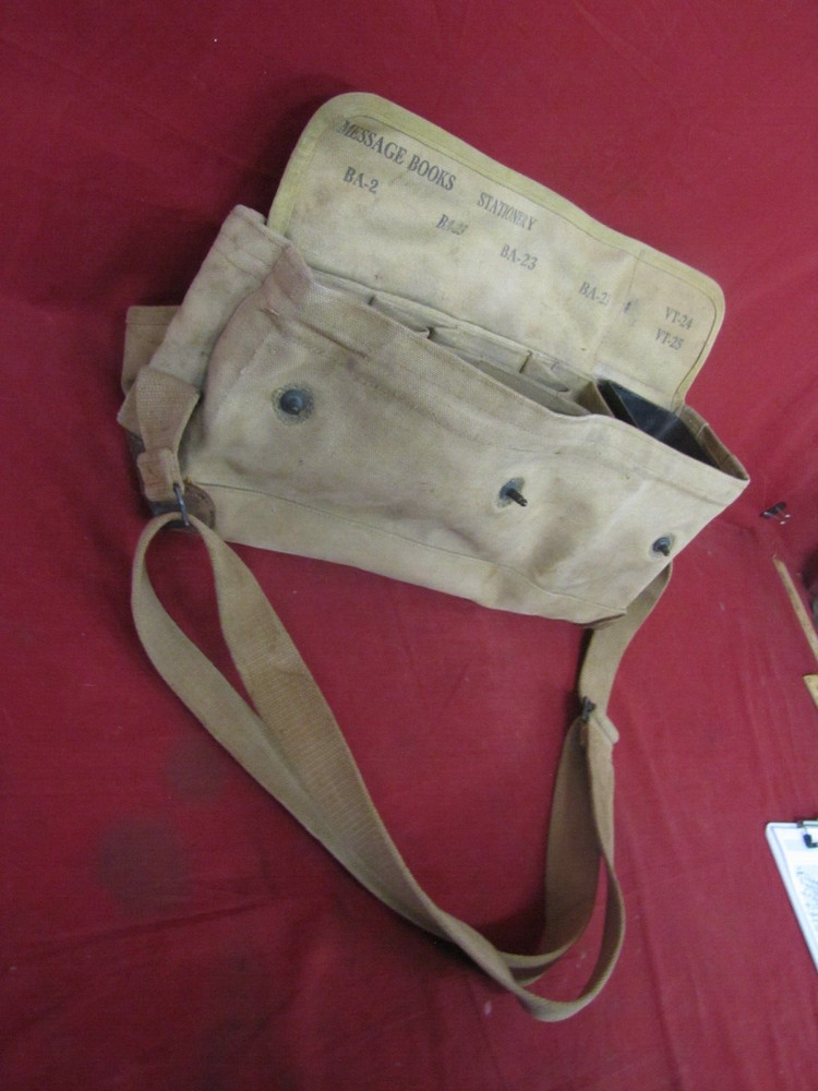 Antique Original WWI Messenger Bag