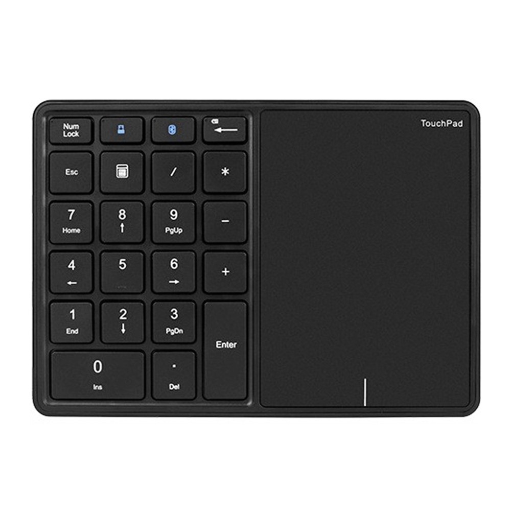 Bluetooth Numeric Keyboard with Touchpad Rechargeable USB  Numeric Keyboard7088