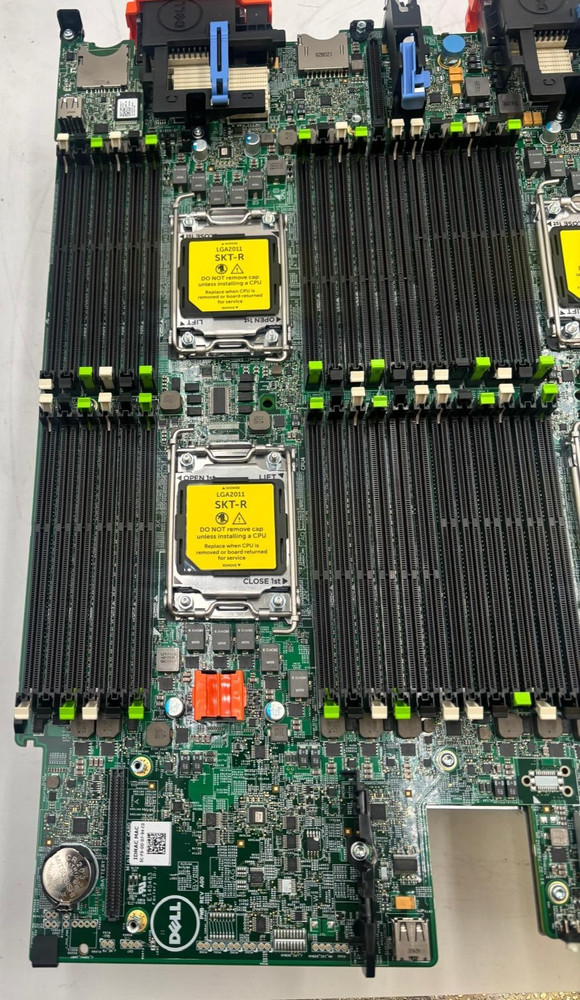 Dell 34PY5 - 4 Socket CPU PowerEdge M820 Blade Server Board w/Riser Card 04X5X5