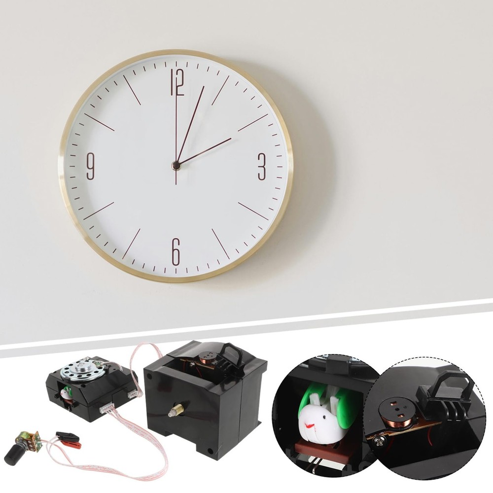 Cuckoo Wall Clock Movement Quartz Clock Mechanism Easy to Install Replaceable...