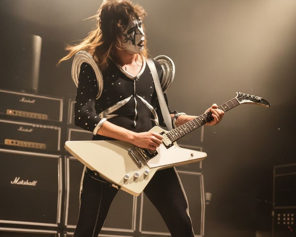 Ace Frehley  KISS  8x10   11x14  Reprint