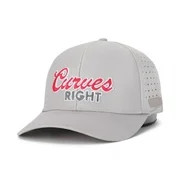 New Bogey Bros Golf Curves Right Performance Fitted Hat Small/Medium