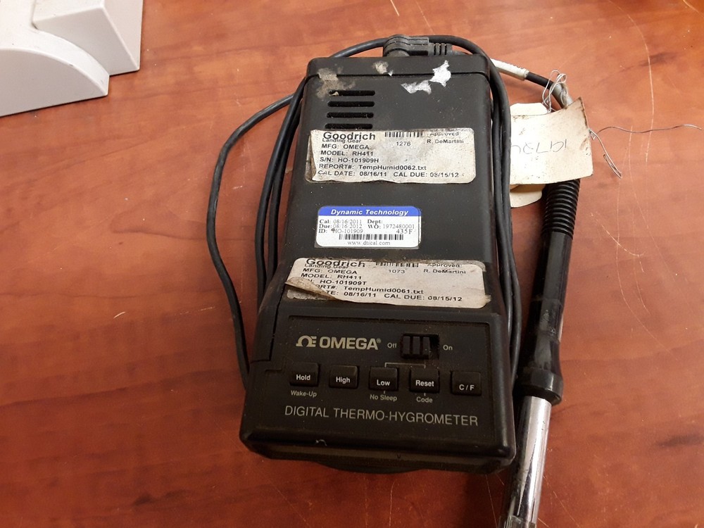 Omega Digital Thermo-Hygrometer Model RH411