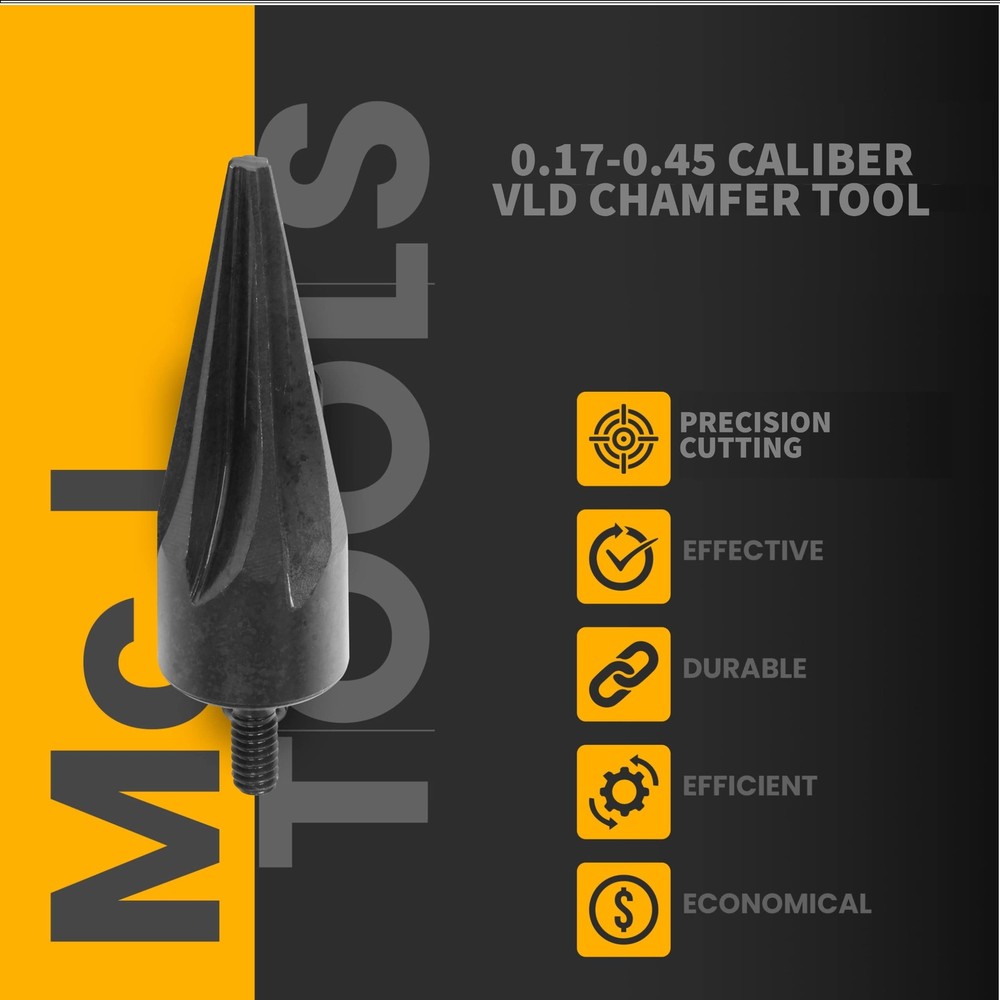 McJ Tools Reloading Chamfer Deburring Tools (VLD Chamfer, Chamfer or Deburr)
