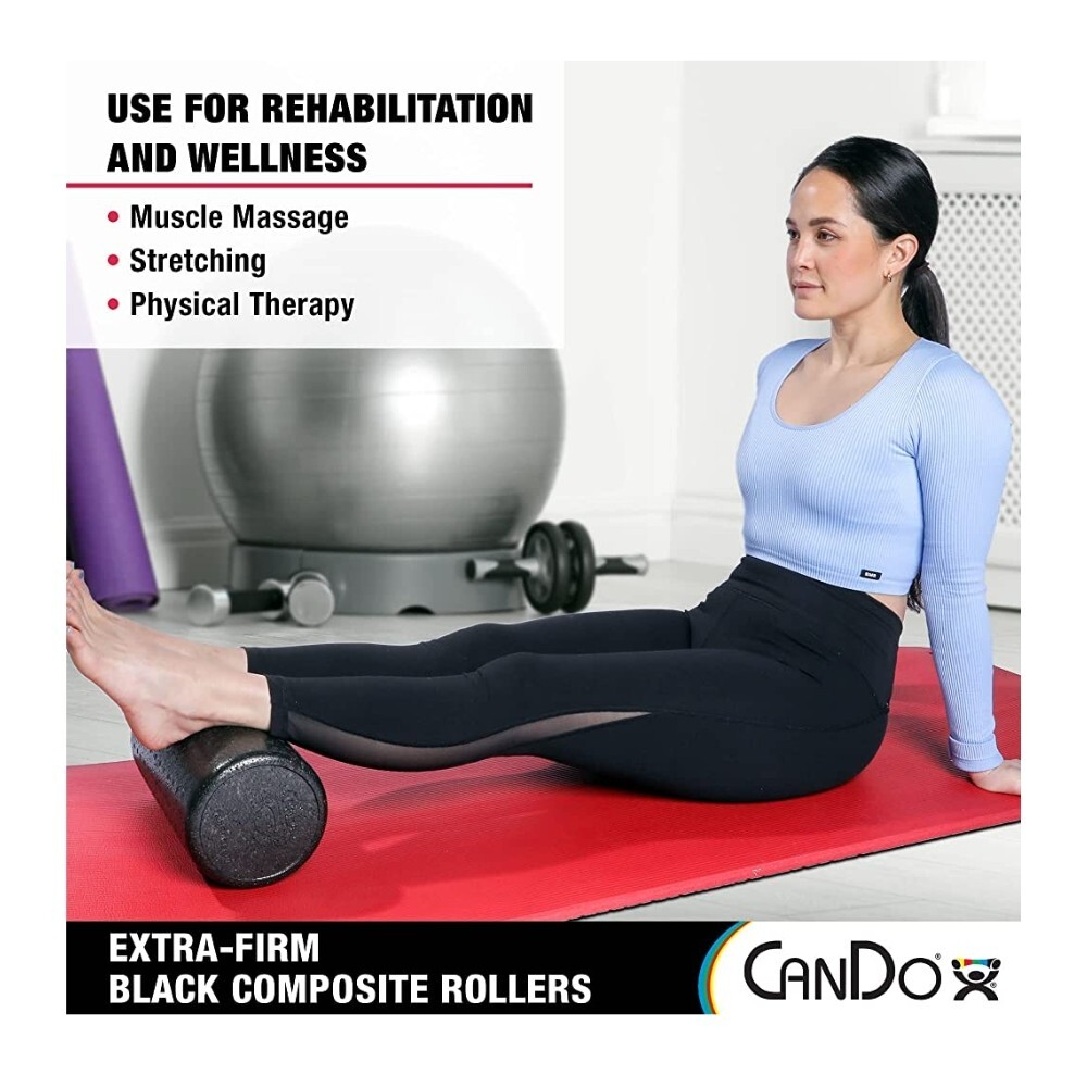 CanDo Foam Roller 6'' x 18''