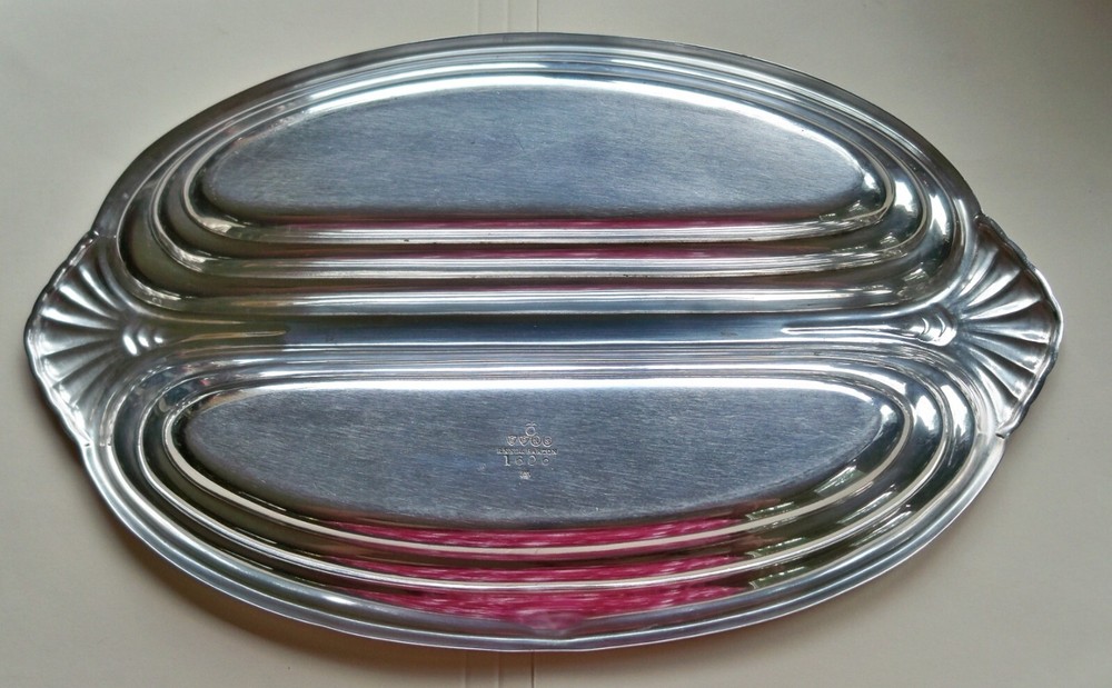 REED & BARTON SILVERPLATE DIVIDED SERVING DISH