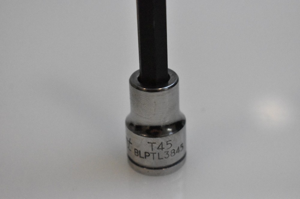 Blue Point Tools BLPTL3845 T45 TORX Long Hex Bit Socket Driver 3/8" Drive