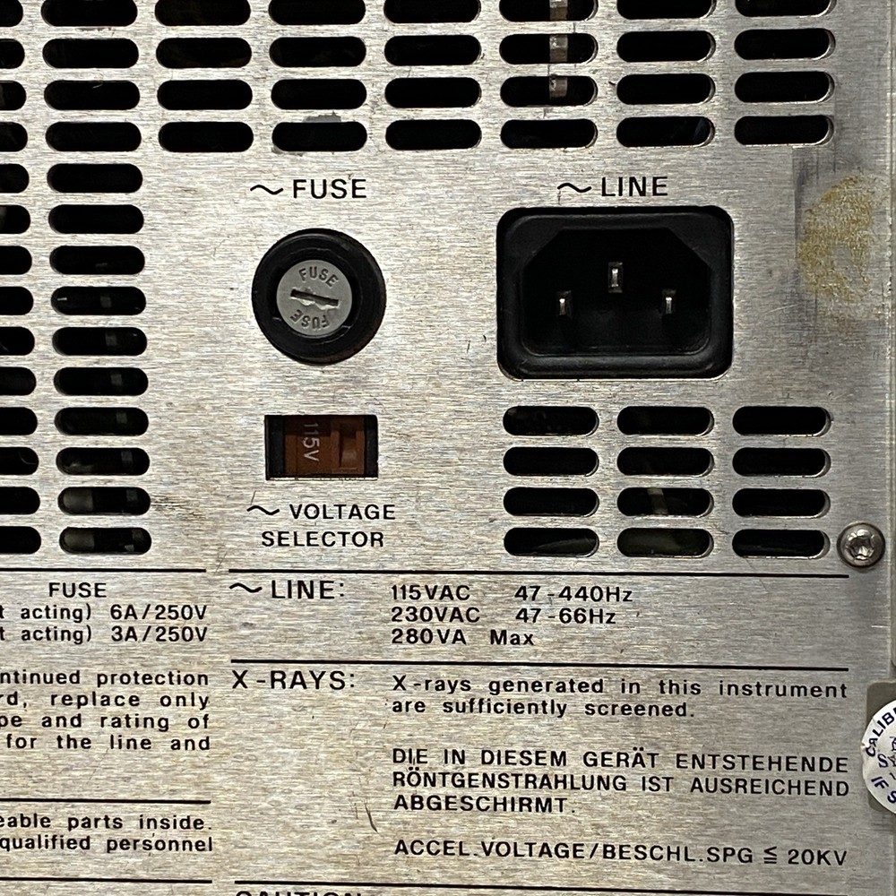 HP 35665A Dynamic Signal Analyzer Pre Owned. Read RS18