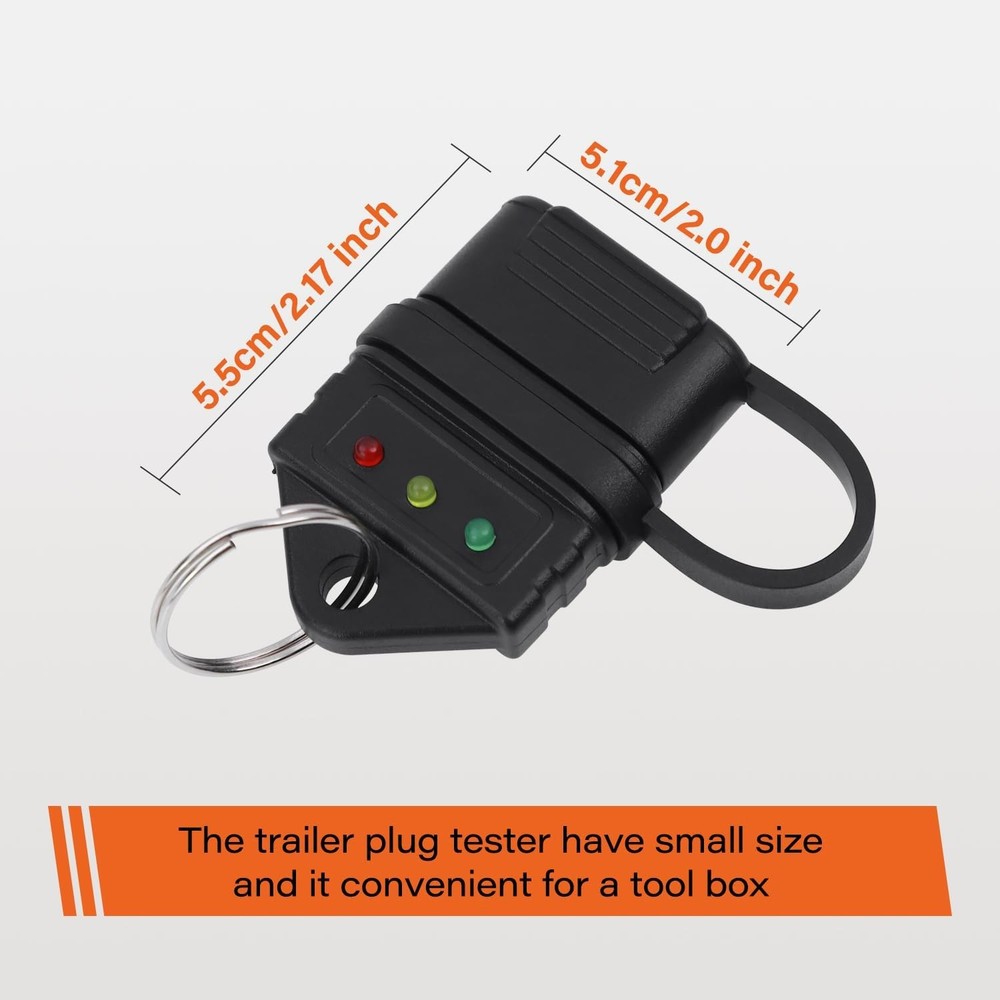 4 Way Flat Trailer Circuit Tester 4 Pin Plug Wiring Light Tester Tool