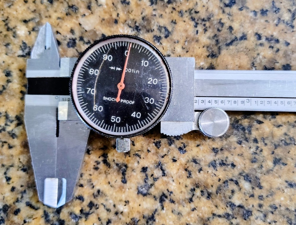 🗽6" DIAL CALIPER MACHINIST/ TOOLMAKER