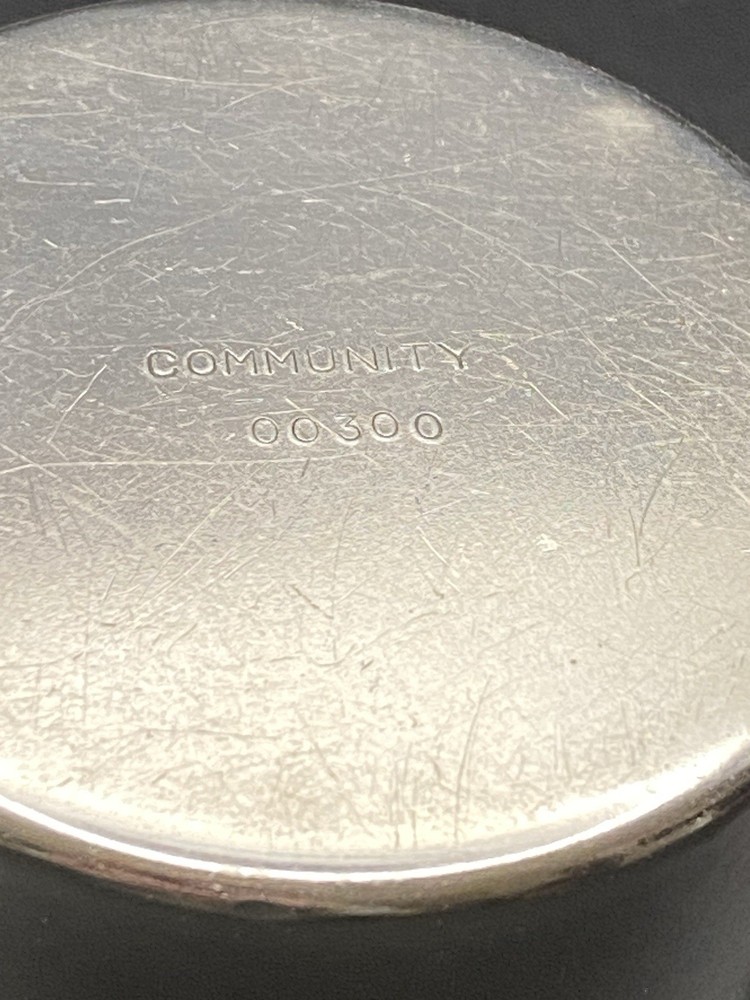 Vtg Oneida Community Silverplated Baby Cup, 00300, 1950’s, EUC