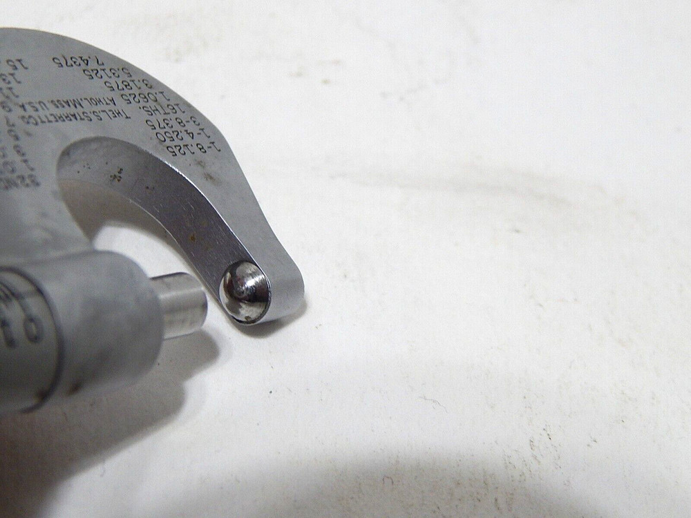 STARRETT 576R 0-1/2" ROUND ANVIL MICROMETER