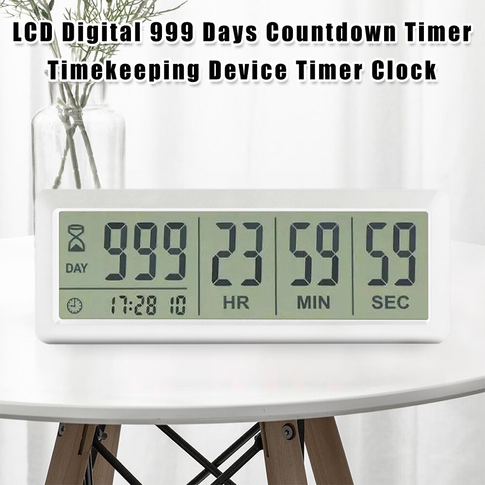 999 Days Count Down Clock Digital Countdown Days Timer Clock Time Management