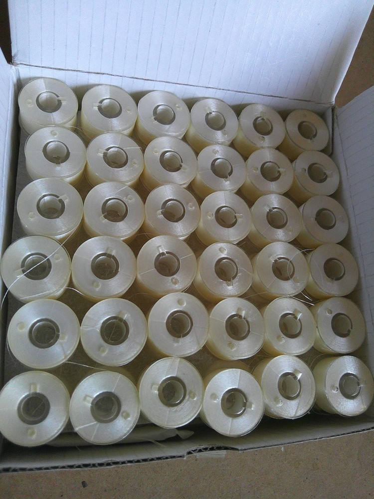Prewound Embroidery Bobbins Size A Polyester 1-BOX 144pcs