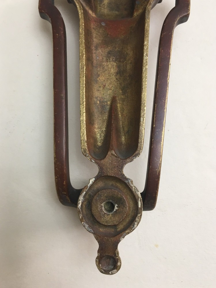 Old brass door knocker