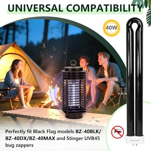 BB-40blk 40W Light Replacement Bulb (1-Pack) | Compatible with Black Flag 1PCS