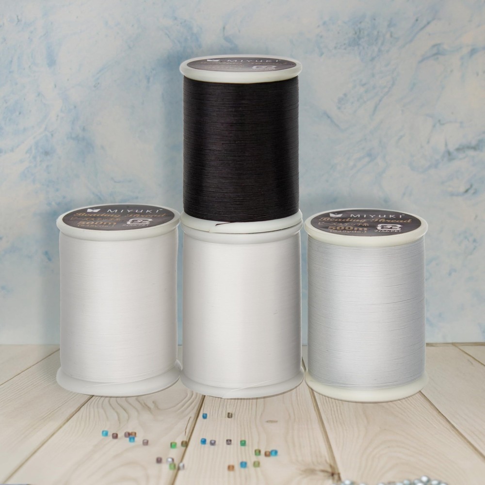 Beading Thread – Pre-Waxed Nylon String for Stringing Projects, 500 Meter/545...