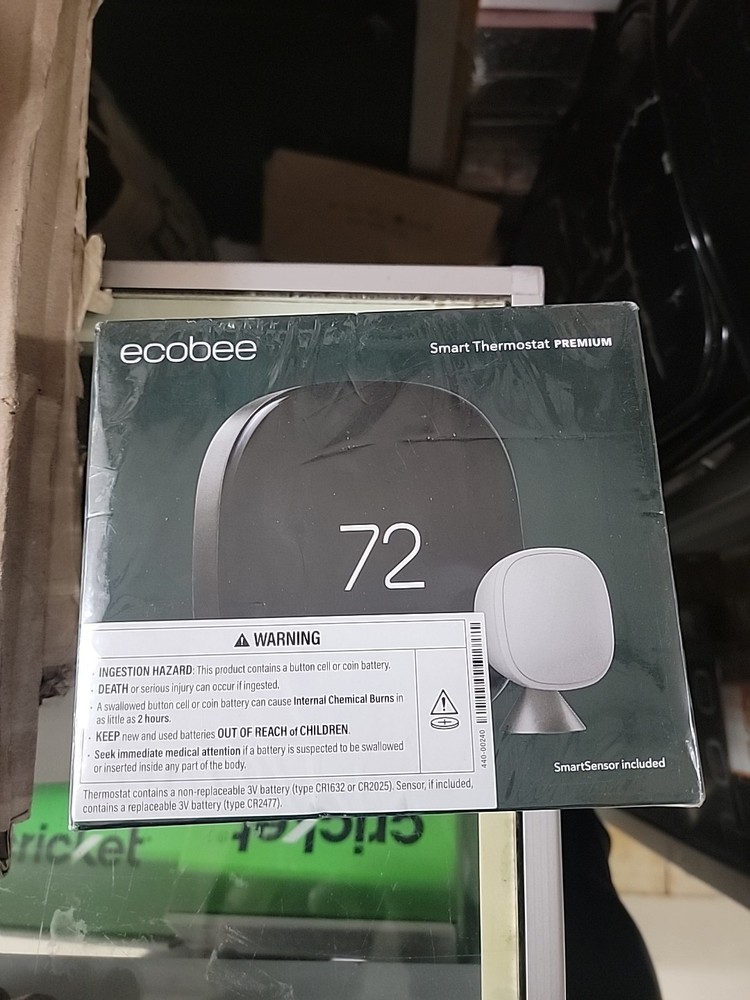 Ecobee Smart Thermostat Premium (EBSTATE601)