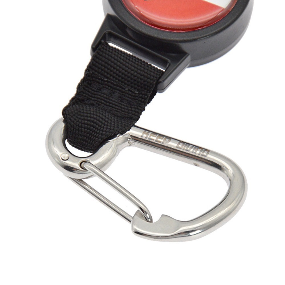 Key Chain Strap Adjustable Diving Gear Hook Diving Telescopic Miss Rope