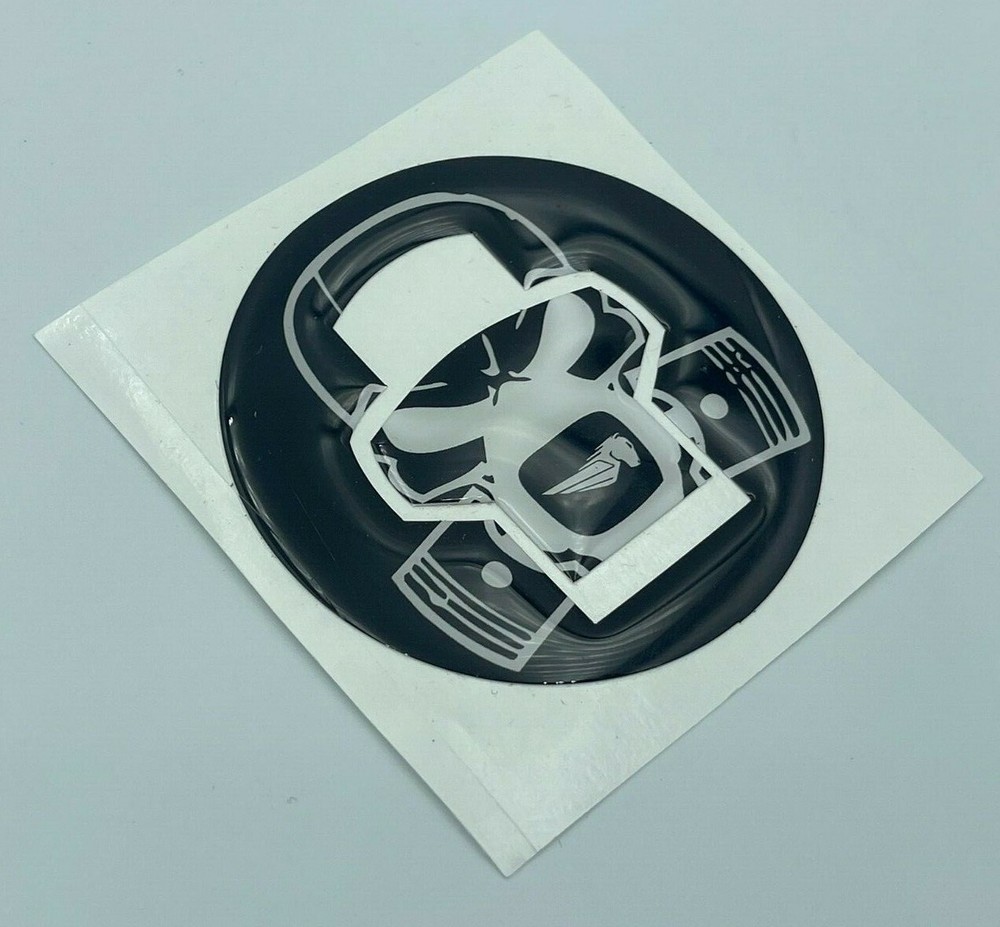 1 Resin Coated Sticker Buell Tank Cap