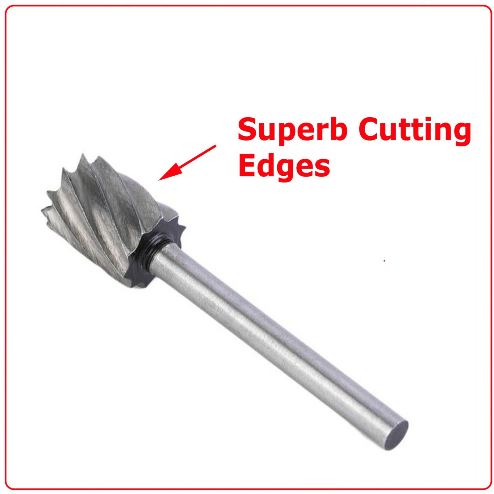 10Pcs Diamond Burr Bits Drill Set Rotary Multi Tool Accessories Kit For Dremel