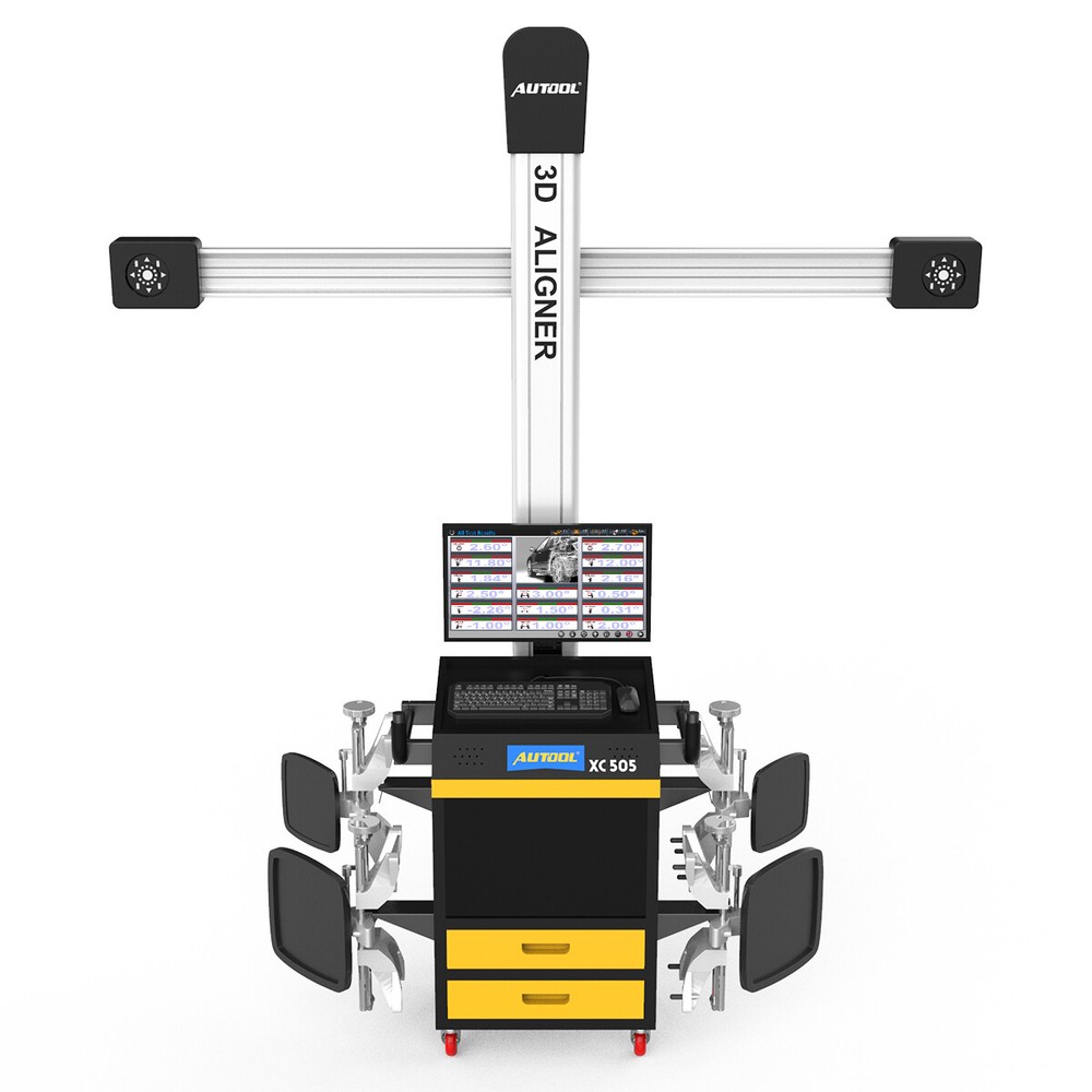 3D Wheel Alignment Machine Garage 4-Wheel Tire Aligning System Fully Automatic